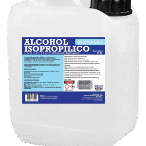 3 Alcohol Isopropílico 99% (Anhidro) Desinfección Limpieza Total, 10 Litros