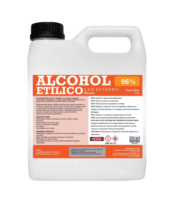5 Alcohol etílico 96%